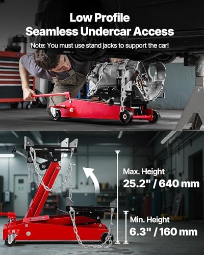 Low Profile Floor Transmission Jack 1000 lb Capacity view 2