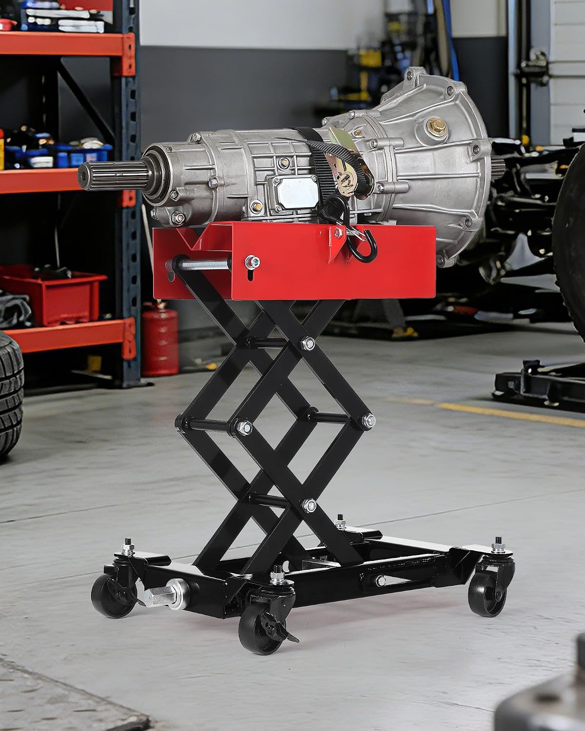 Low Profile Transmission Jack 450 lb, 7 to 23 in Lift view 2