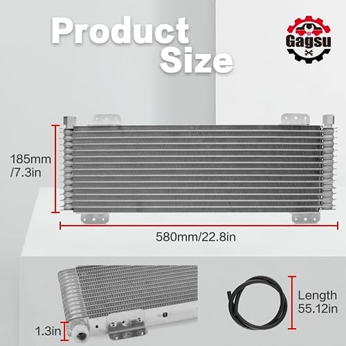 40k Transmission Oil Cooler LPD47391, Low Pressure Drop view 2