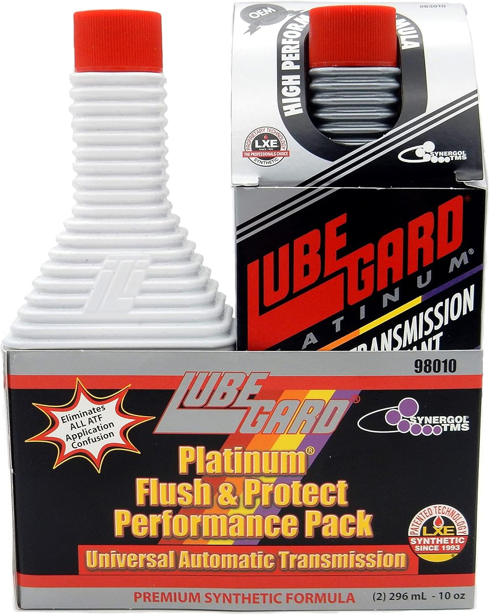 Lubegard 98010 Platinum Universal Flush and Protect Performance Pack, (2) 10 oz Bottles