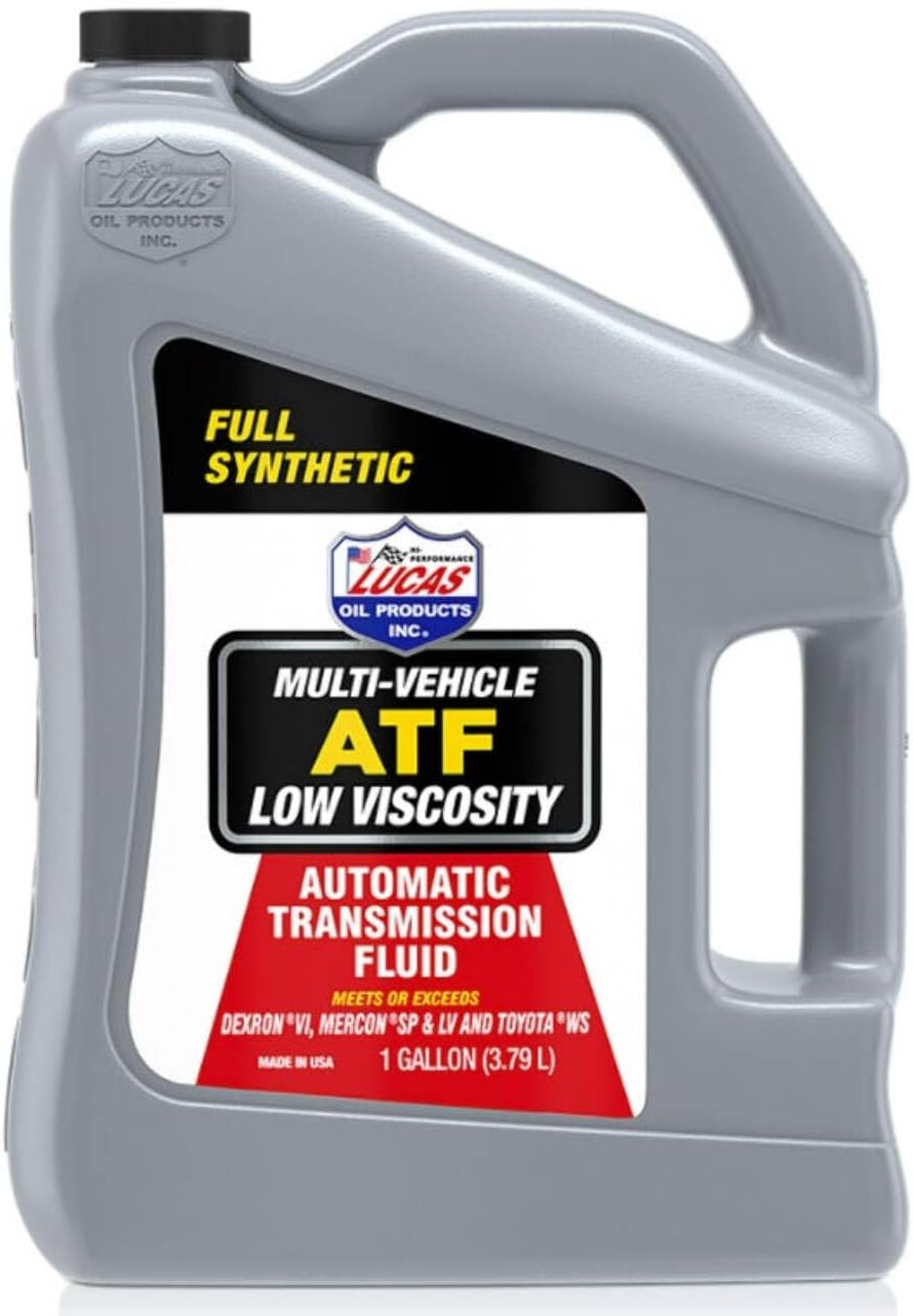 Lucas Oil 11256 Low Viscosity Synthetic Multi-Vehicle ATF 1 Gallon