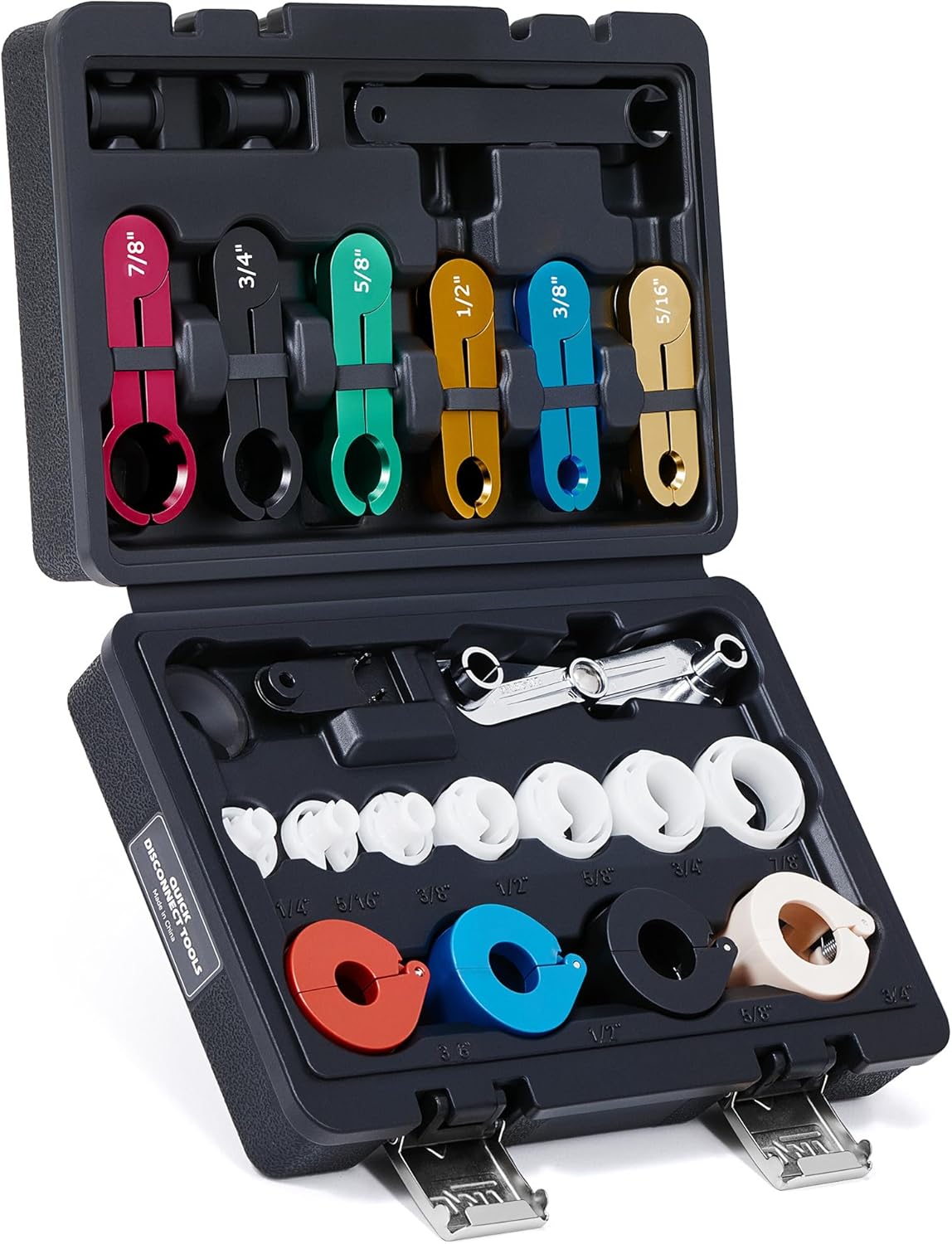 25-Piece Master Quick Disconnect Tool Set for Fuel, AC, and Transmission Cooler Lines