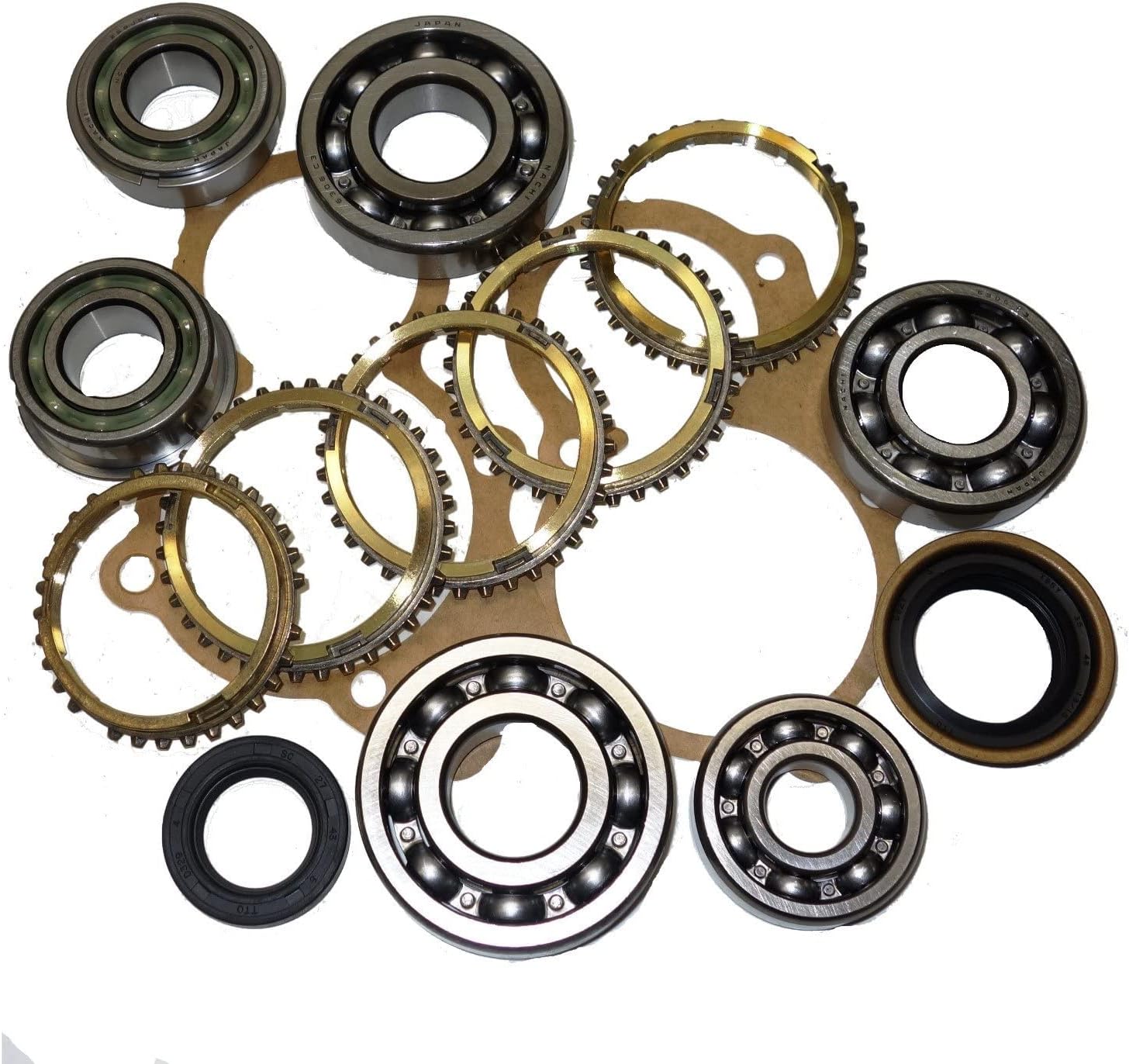 Mazda B2200 5-Speed Manual Transmission Bearing and Synchro Kit