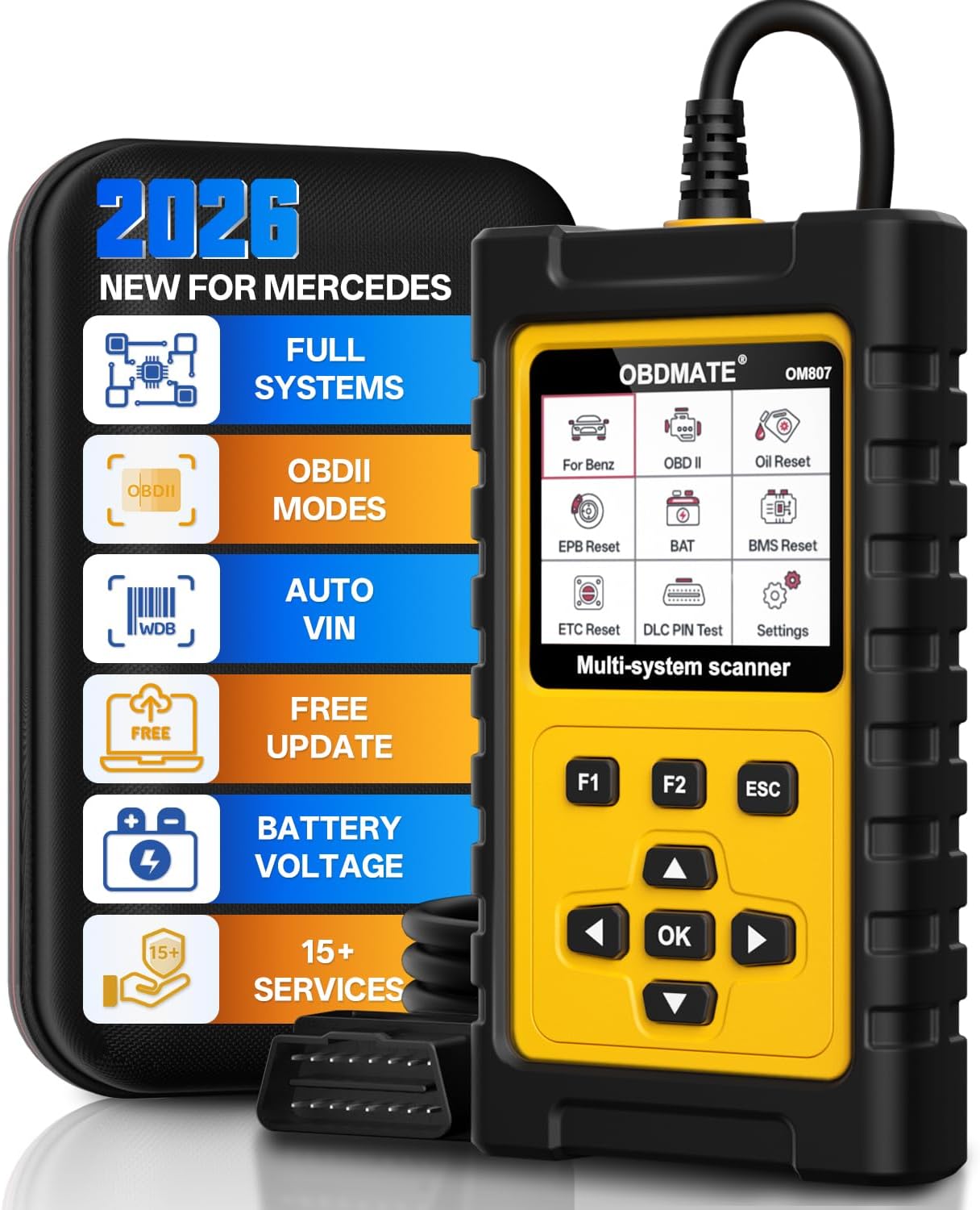 Mercedes-Benz Full System Scan Tool, 722.9 TCM Adaptation