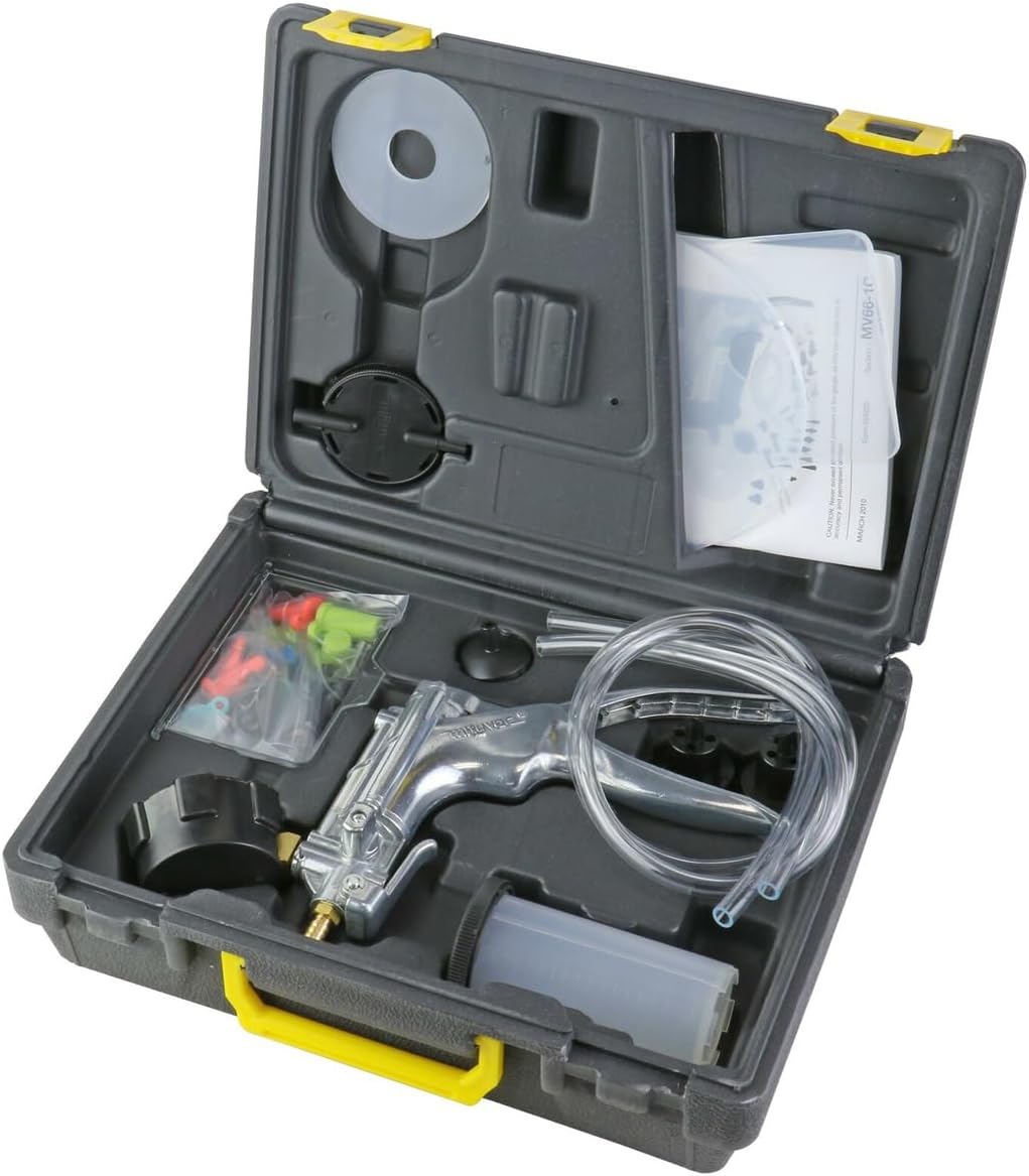 Mityvac MV8500 Silverline Elite Hand Vacuum and Pressure Test, Brake/Clutch Bleeding and Diagnostic Kit view 2