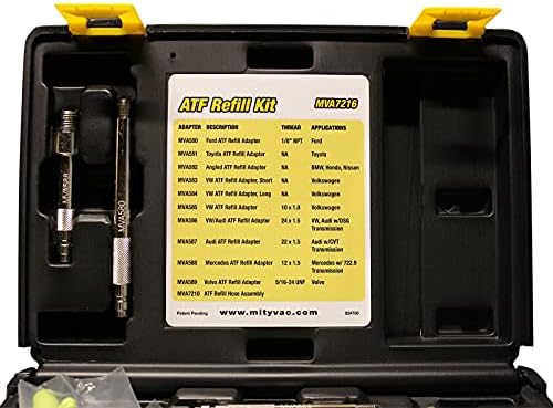 MVA7216A ATF Refill Adapter Kit for Mityvac MV7201 view 3