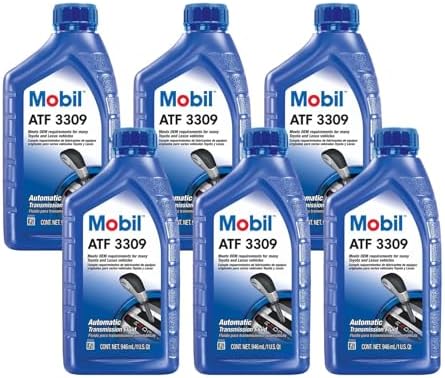 Mobil 3309 ATF for Aisin TF-80SC, Case of 6 Quarts