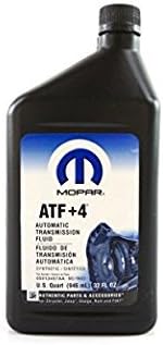 Mopar 68218057AB Genuine ATF+4 Automatic Transmission Fluid, 6-Quart Case view 3
