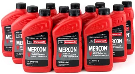 Motorcraft Mercon V ATF - Case of 12 Quarts (XT5QMC) view 2
