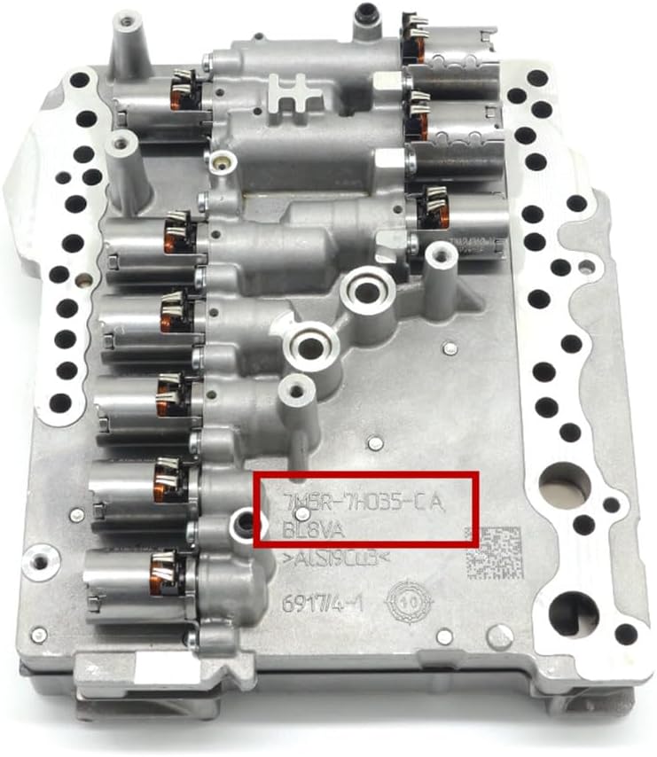 MPS6 Transmission Valve Body with Shift Solenoids view 2