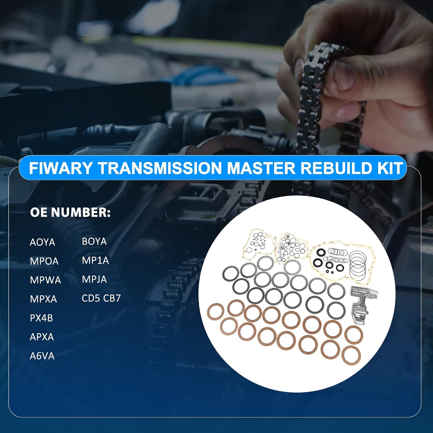 MPXA Transmission Master Rebuild Kit Honda Accord 2.4L view 2