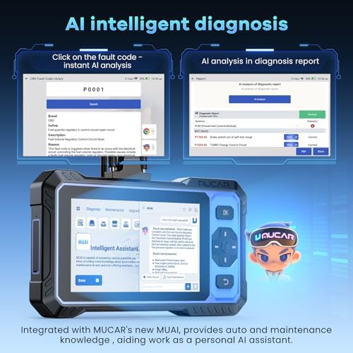 MUCAR 632 Elite Bidirectional OBD2 Scanner - Transmission view 2