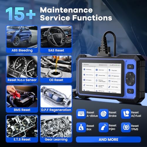 MUCAR 632 Elite Bidirectional OBD2 Scanner - Transmission view 3