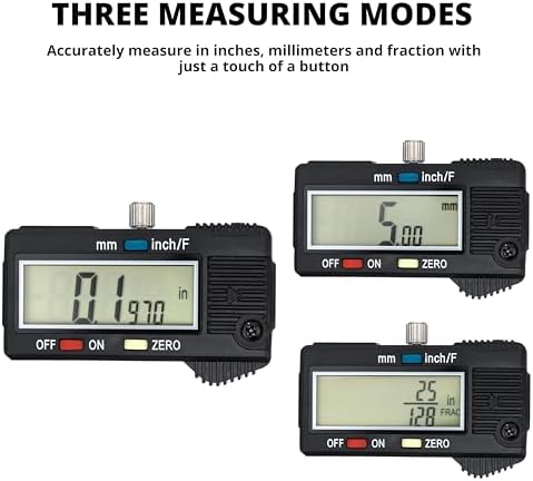 Neiko 01407A Electronic Digital Caliper, 6 Inch / 150 mm (Inch, Fraction, Metric) view 2