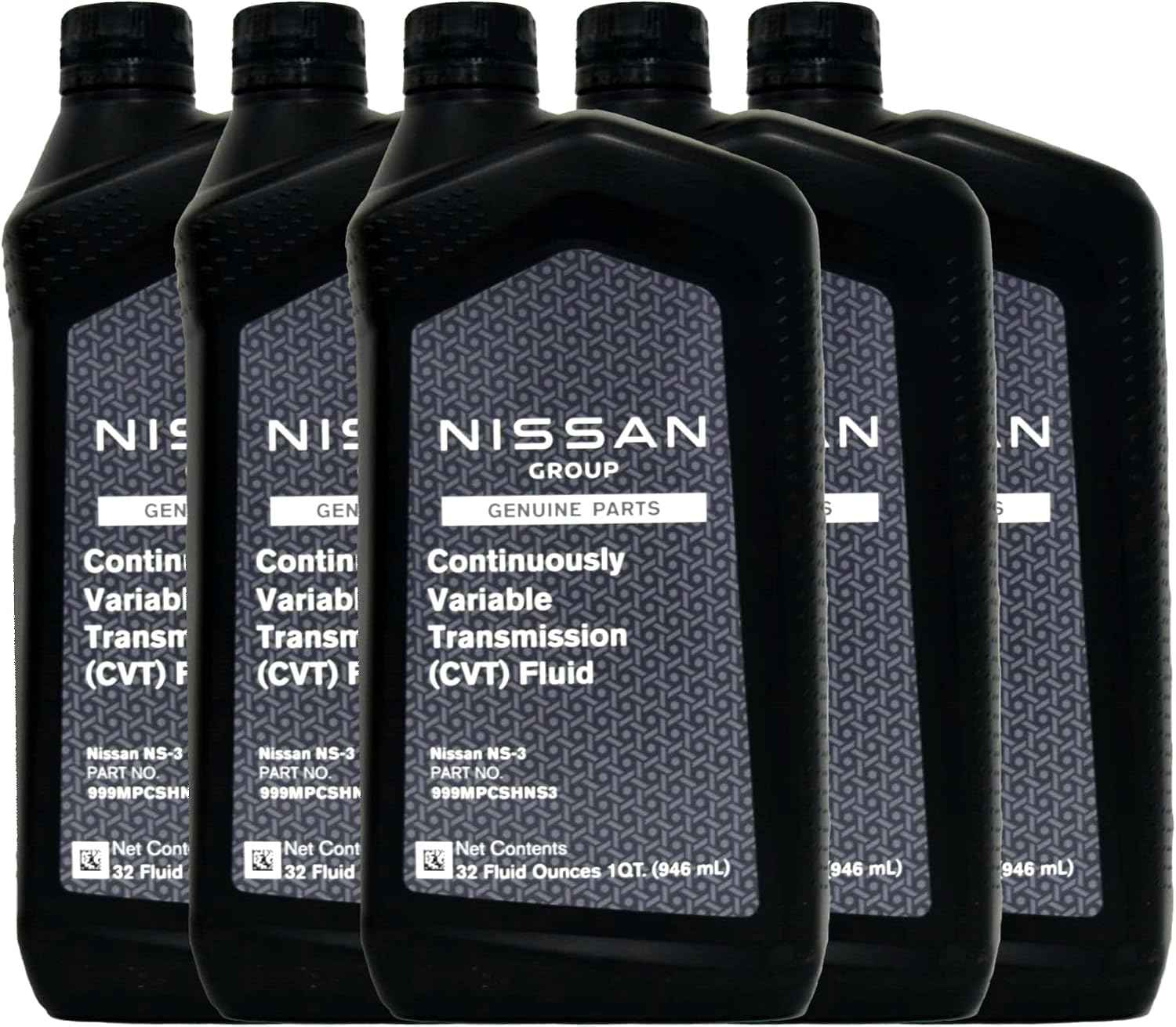 Nissan CVT-3 NS-3 CVT Transmission Fluid, 5 Quart