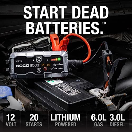 NOCO Boost GB40 1000A 12V Lithium Jump Starter view 2