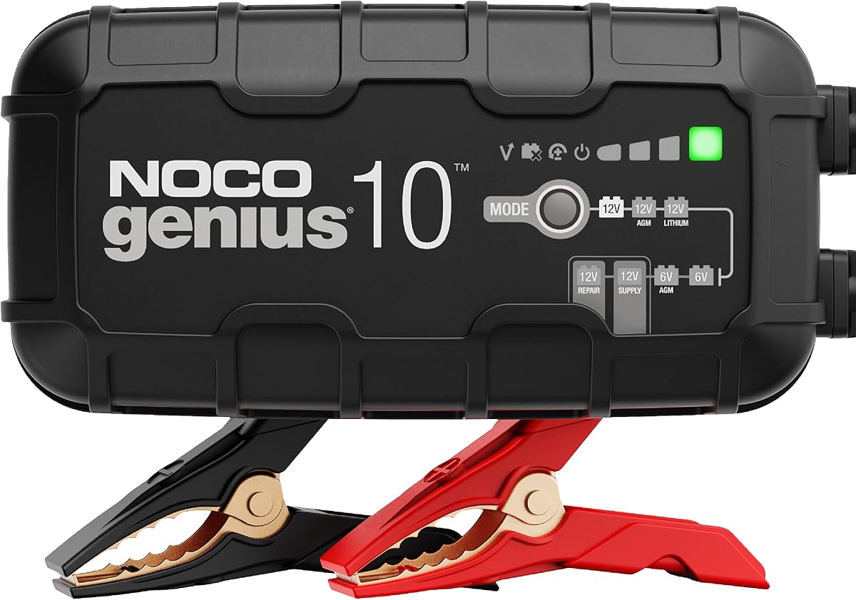 NOCO GENIUS10 10A 6V/12V Smart Battery Charger and Maintainer