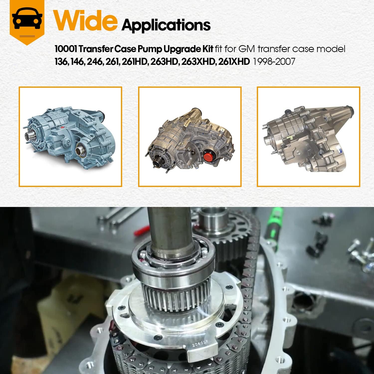 NP246 Transfer Case Pump Rub Upgrade Repair Kit view 2