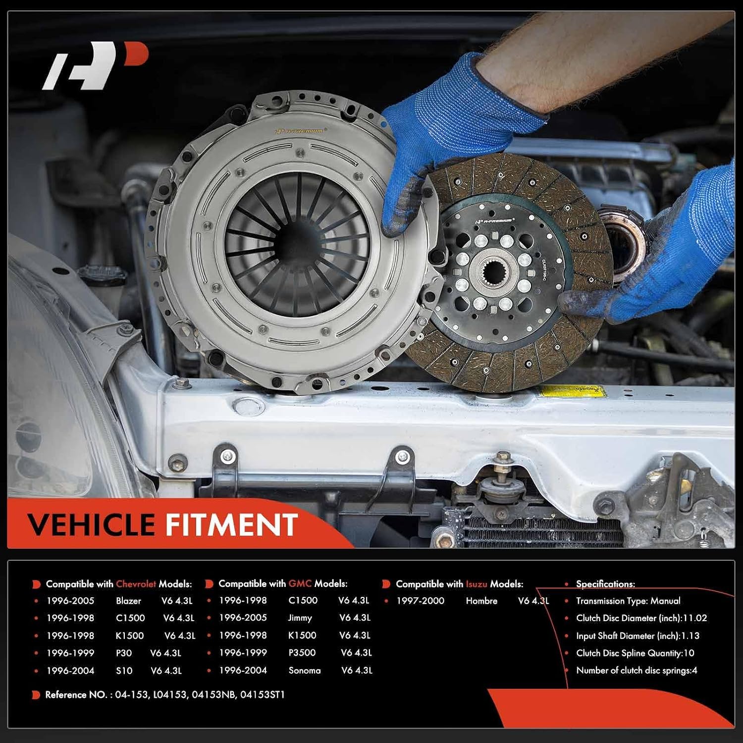 NV3500 Clutch Kit with Slave Cylinder Chevy S10 4.3L view 2