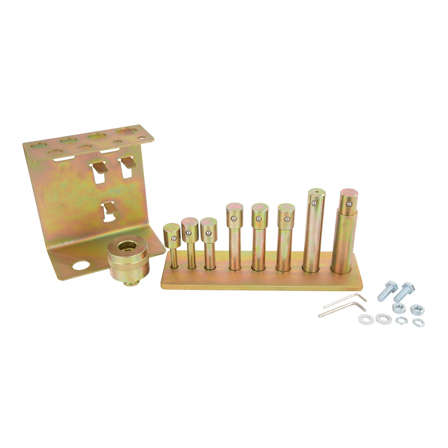 OEMTOOLS 24813 Shop Press Pin Set 8-Pin 2-20 Ton