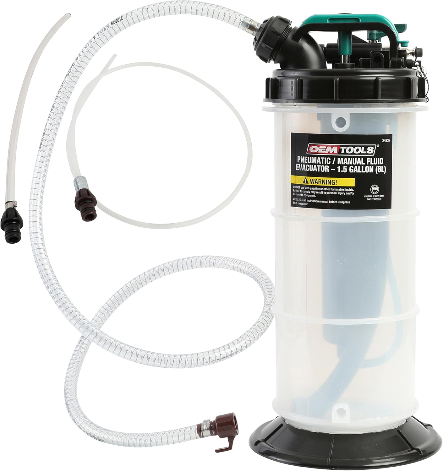 OEMTOOLS 24937 Pneumatic Fluid Extractor 6L ATF Evacuator