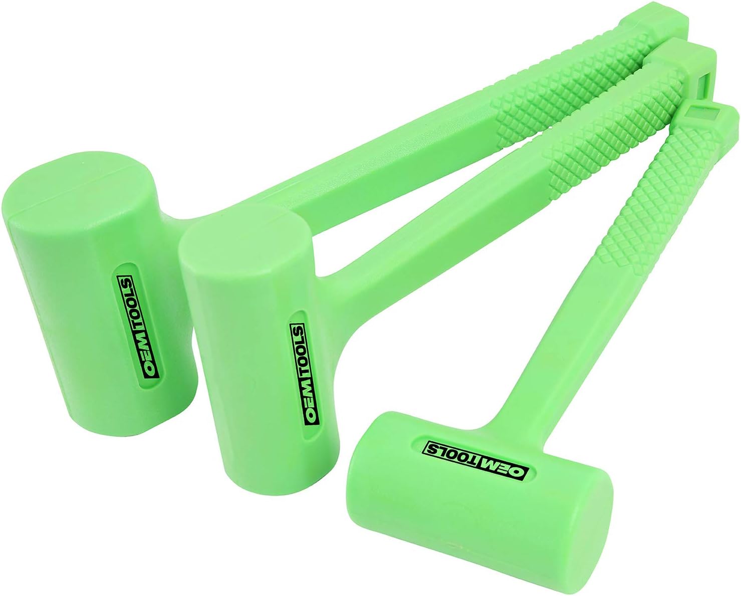 OEMTOOLS 25517 3-Piece Dead Blow Hammer Set (1/2, 1, 2 lb)
