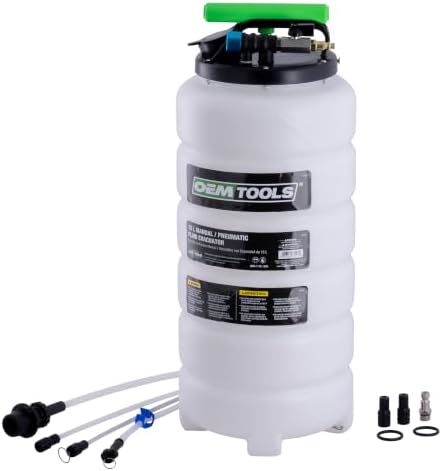 OEMTOOLS 87247 15L Fluid Extractor with Brake Bleeder Hose