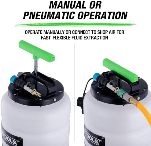 OEMTOOLS 87247 15L Fluid Extractor with Brake Bleeder Hose view 2