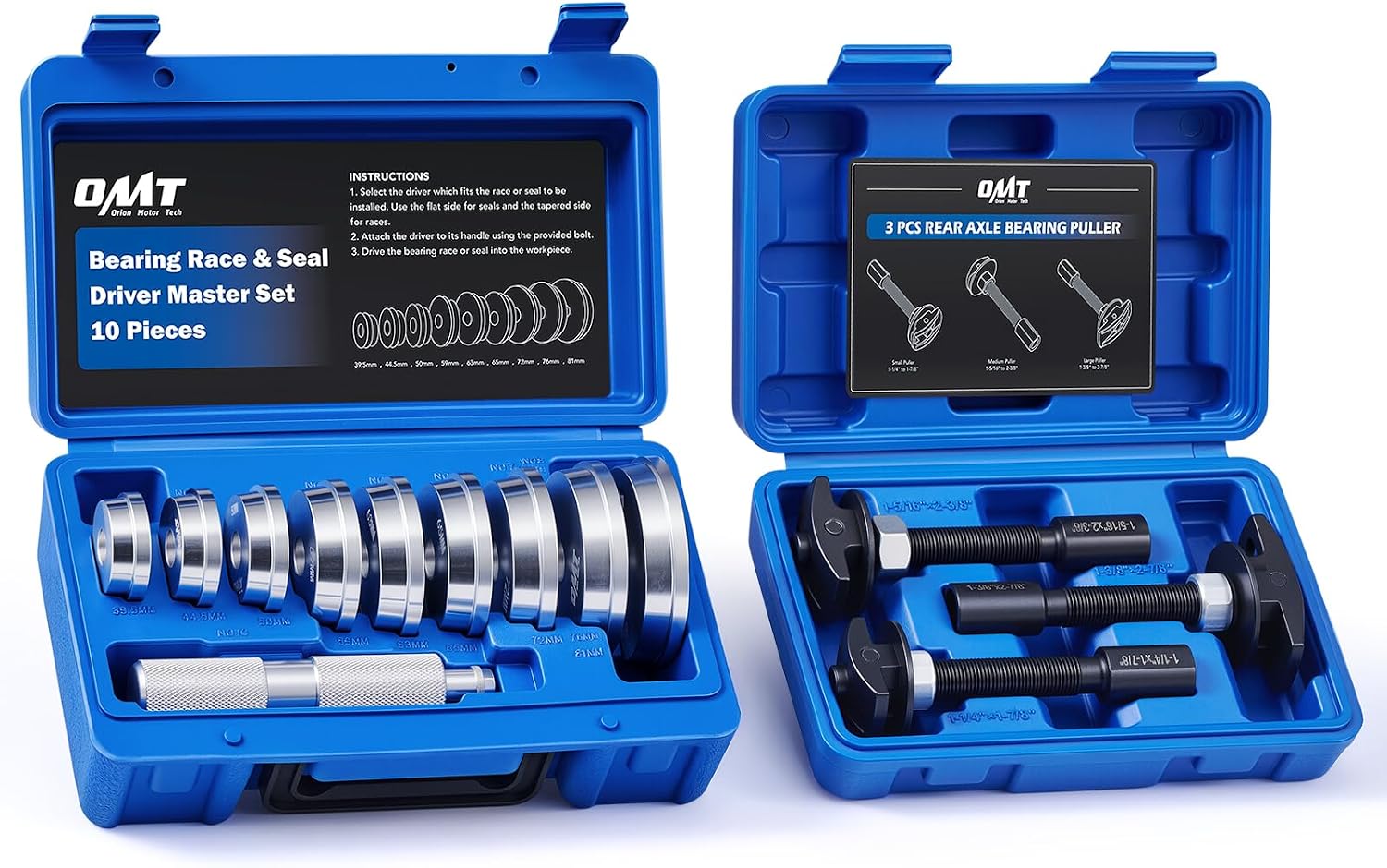 Rear Axle Bearing Puller & Seal Driver Kit 13-Piece