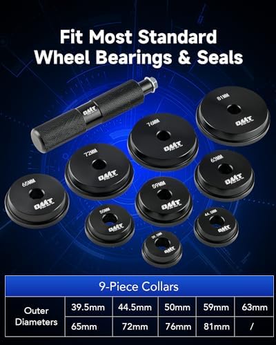 Bearing Race and Seal Driver Set with Pinion Race Drivers, 25pc view 2