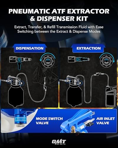 10L Pneumatic Transmission Fluid Evacuator & Filler Kit view 3