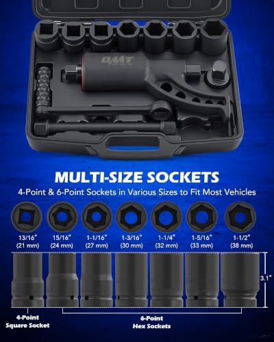 1in Drive 6800Nm Torque Multiplier Set, 1:64, 11pc view 3