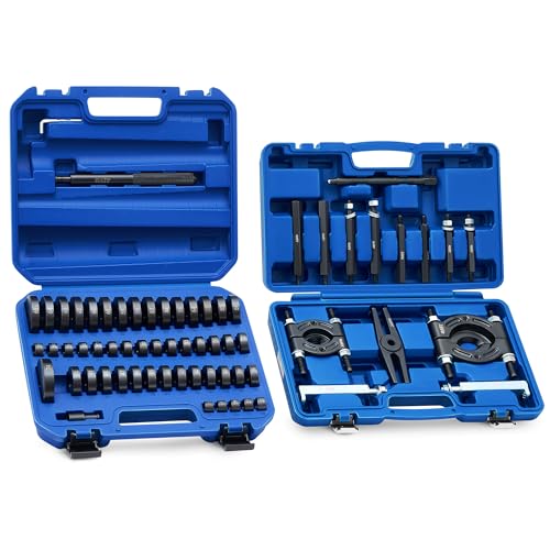 2-in-1 Bushing Driver & 5-Ton Bearing Separator Puller Kit view 2