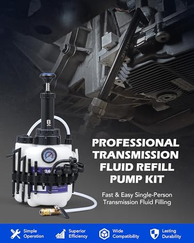 Orion Motor Tech 3L Transmission Fluid Fill Pump, 12 ATF Adapters view 2
