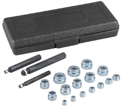 OTC 4505 SAE Bushing Driver Set, 16 Adapters 3/8-1-3/8 in view 2