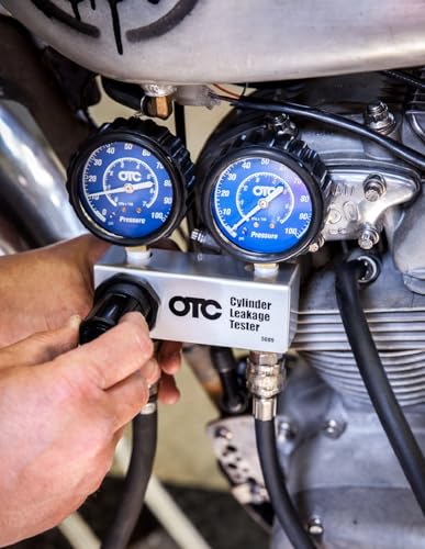 OTC 5609 Cylinder Leakage Tester Kit, Dual Gauge view 2