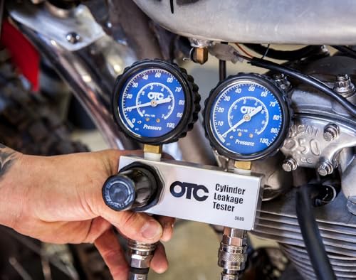 OTC 5609 Cylinder Leakage Tester Kit, Dual Gauge view 3