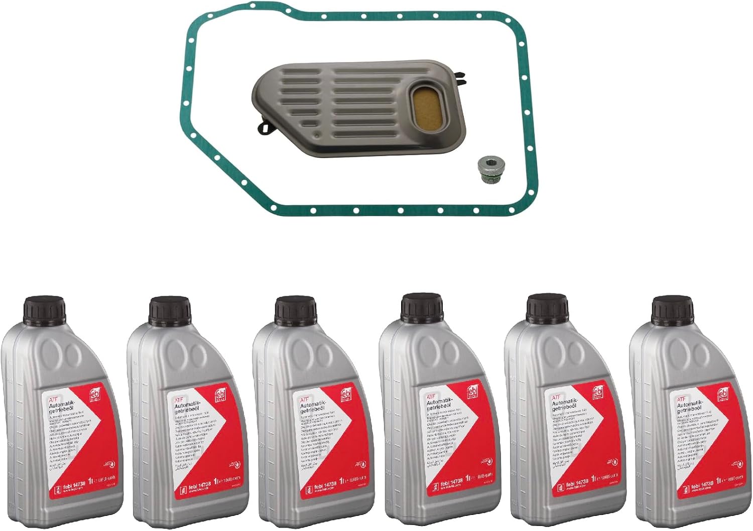 Porsche Boxster Tiptronic Transmission Service Kit 6L ATF