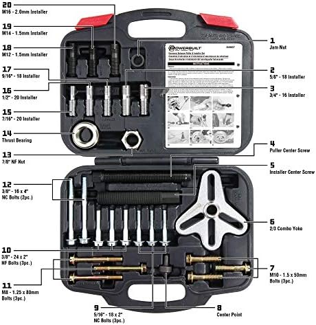 Powerbuilt 648637 Harmonic Balancer Puller and Installer Set view 3