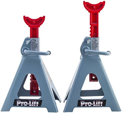 Pro-Lift 6 Ton Jack Stands Pair with Double Locking Pins view 2