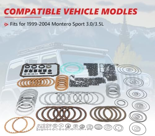 R5A51 Transmission Master Rebuild Kit Montero Sport view 2