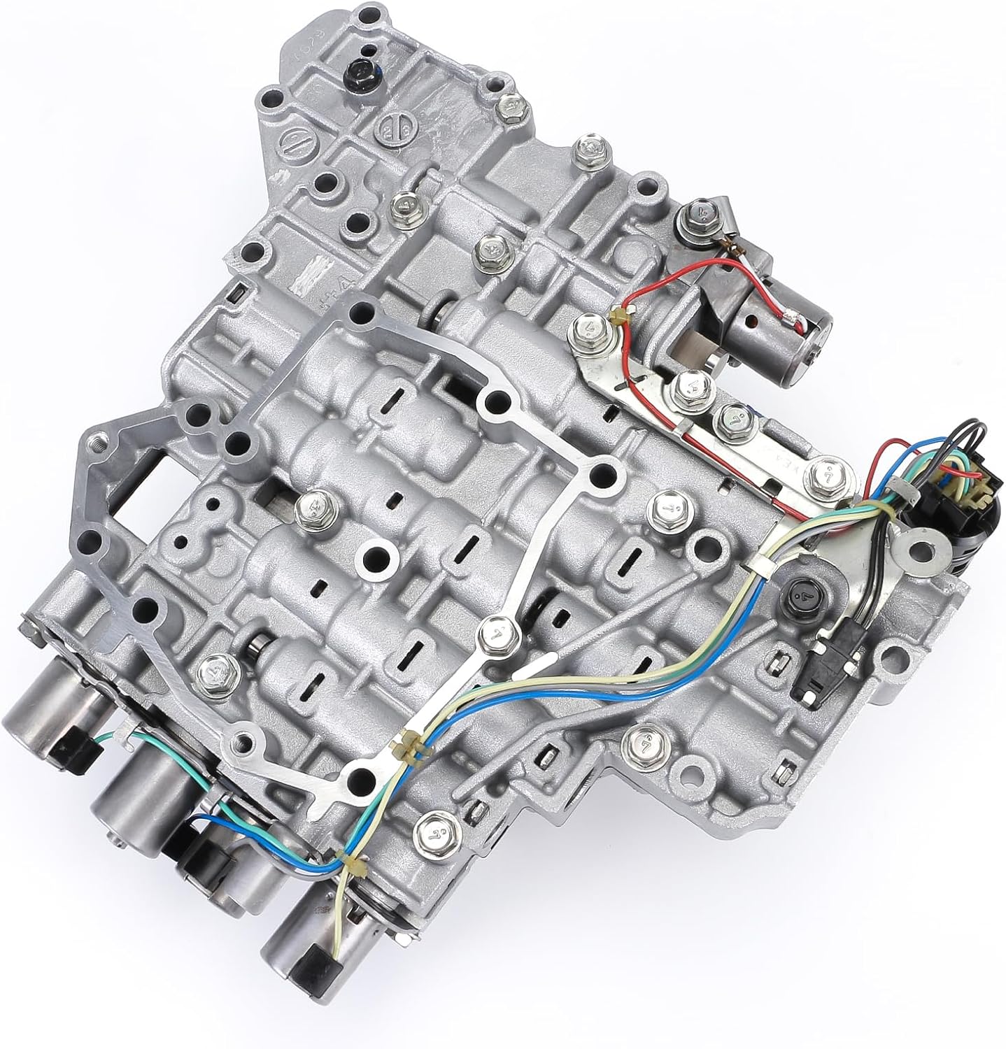 RE4F04B Transmission Valve Body with Solenoids, Nissan Maxima view 2