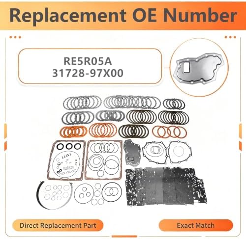 RE5R05A Master Rebuild Kit with Brake Band and Filter view 3