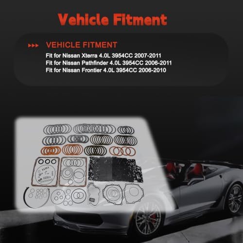 RE5R05A Transmission Master Rebuild Kit for Nissan 4.0L view 2