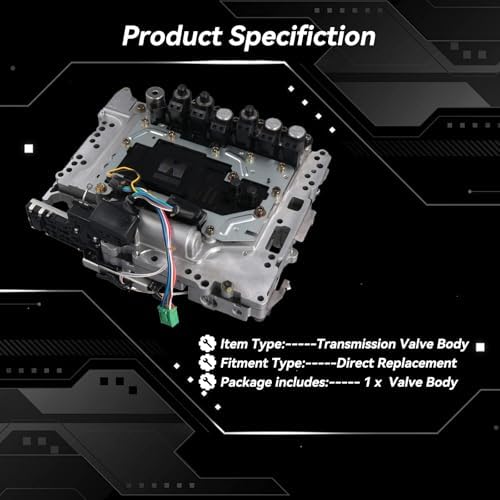 RE5R05A Valve Body with TCM and Solenoids for Nissan Titan view 3