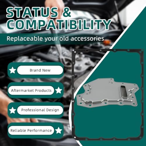 RE7R01A JR710E Transmission Filter & Oil Pan Gasket Kit view 3
