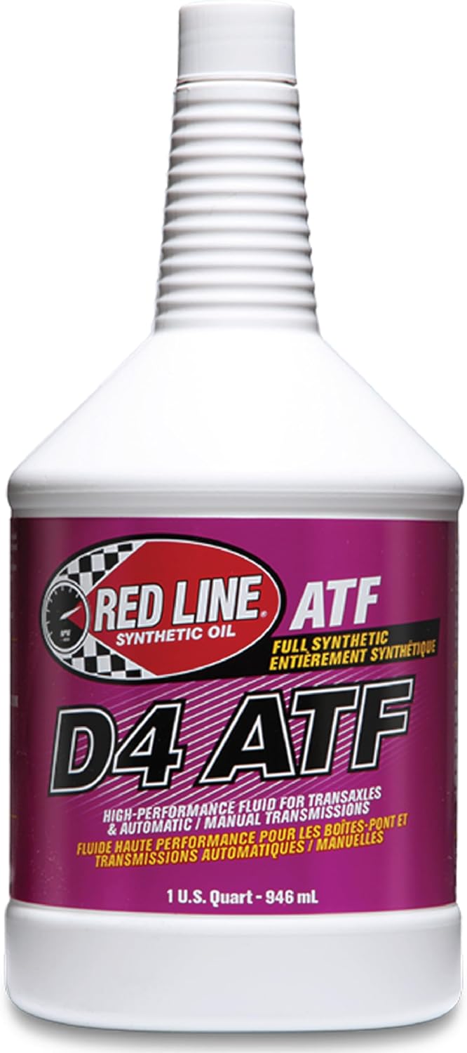 Red Line D4 Synthetic Dexron III ATF Case of 12 Quarts