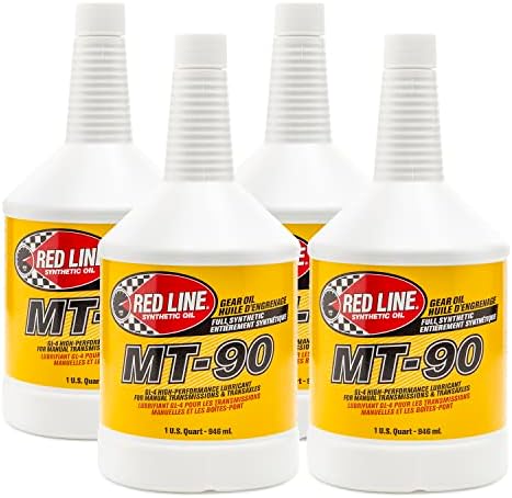 Red Line MT-90 75W-90 GL-4 Manual Transmission Fluid, 1 Quart view 2