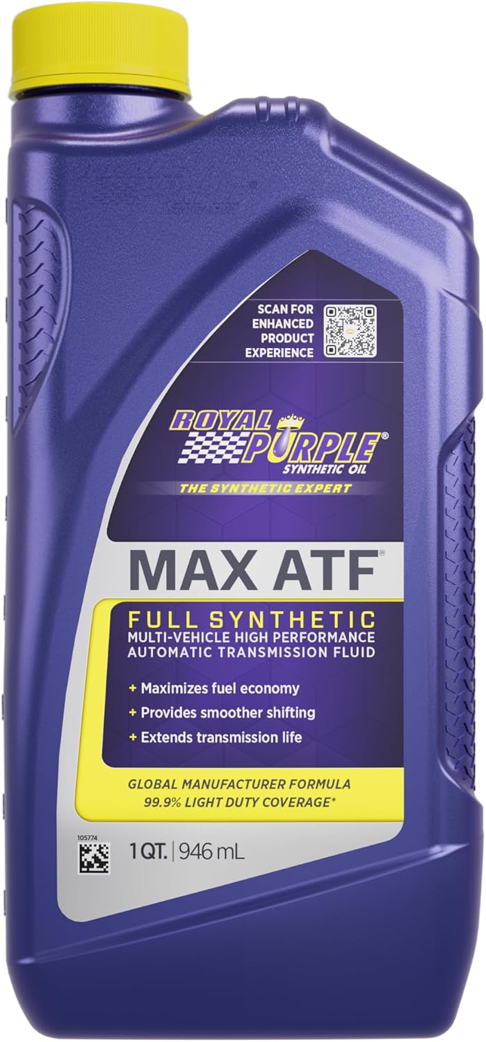 Royal Purple 01320 Max ATF High Performance Synthetic Automatic Transmission Fluid - 1 Quart