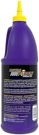 Royal Purple 01512 Synchromax Manual Transmission Fluid 1qt view 2